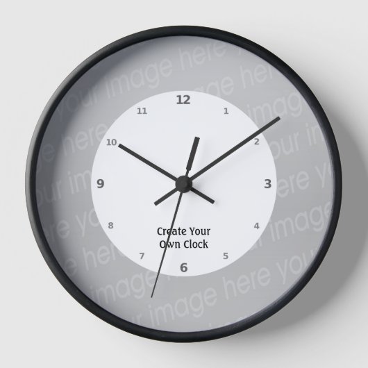 Horloge Create Your Own Wall (Recto)