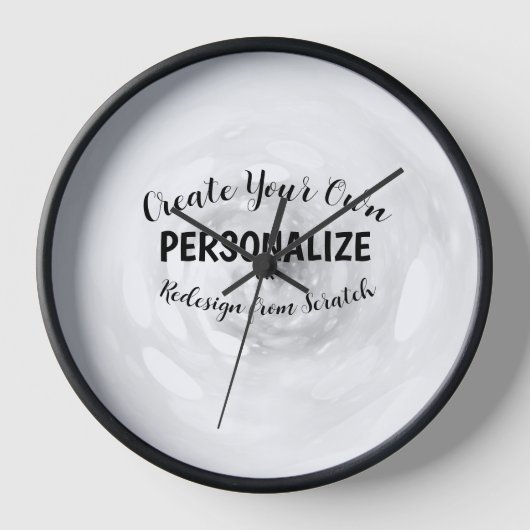 Horloge Créez Votre Propre (Recto)