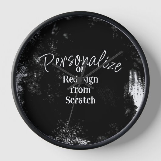 Horloge Créez votre propre personnalisation (Recto)