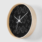 Horloge Cristaux (Angle)