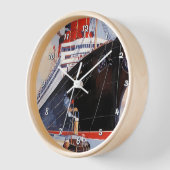 HORLOGE CUNARD OCEAN LINER AQUITANIA (Angle)