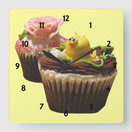 Horloge Cupcake (Recto)