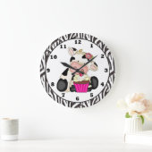 Horloge Cupcake Cow (Maison)