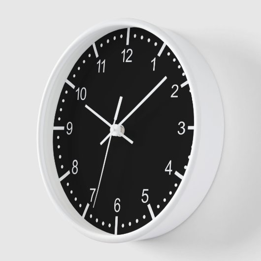 Horloge Custom Background Color (Angle)