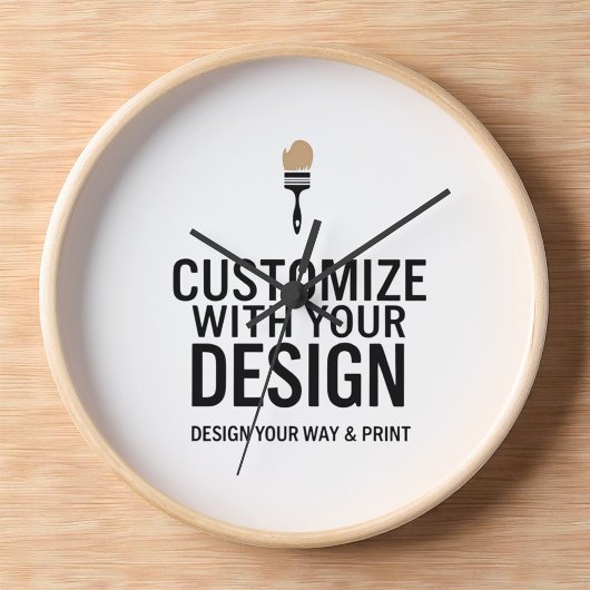 Horloge Custom Minimalist Personalized Company Branded