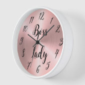 Horloge Dame Boss Rose Ombre (Angle)