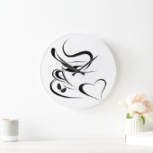 horloge d'amour de café (Maison)