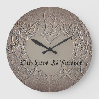 Horloge d'amour mariage et perpétuelle