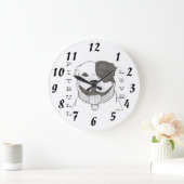 Horloge d'amour Pitbull (Maison)