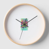 Horloge Dans l'étreinte aimez votre vie (Recto)