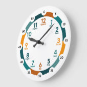 Horloge d'apprentissage - Rêve du désert (Angle)