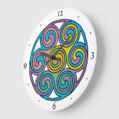 Horloge d'art celtique (Angle)