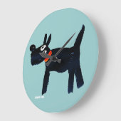 Horloge d'art : John Dyer Scotty Dog (Angle)