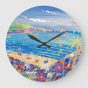 Horloge d'art : La baie les Cornouailles d'Ivey de