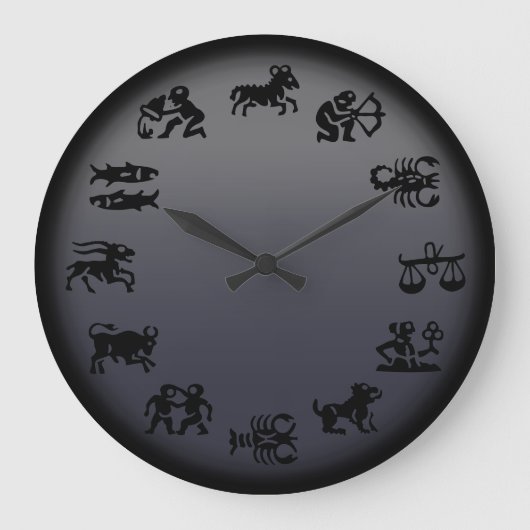 Horloge d'astrologie Horoscope Horloges - Personna (Recto)
