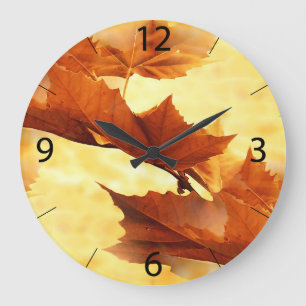 Horloge d'automne - Personnalisée