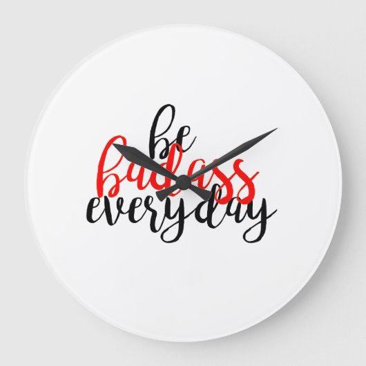 Horloge de Badass (Recto)