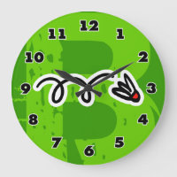 horloge de badminton cool pour la maison ou la mai