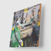 Horloge de bande de rue de la Nouvelle-Orléans (Angle)