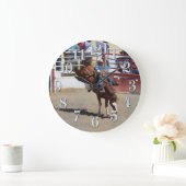 Horloge de bareback Bronco et Rodeo Cowboy (Maison)