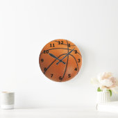 Horloge de basket-ball avec nombre (Maison)