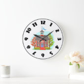 Horloge de bâtiment scolaire (Maison)