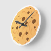 Horloge de biscuits à chips de chocolat (Angle)