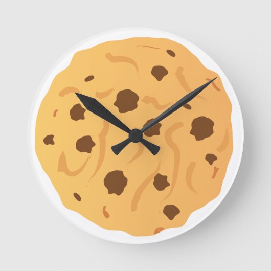 Horloge de biscuits à chips de chocolat (Recto)