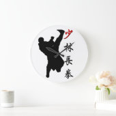 Horloge de boxe longue poing Shao Lin (Maison)