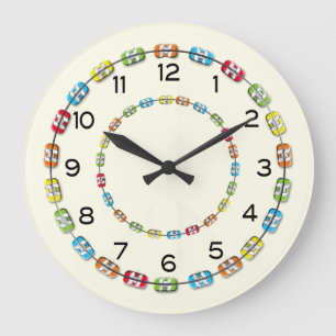 Horloge de bureau de croisillons orthodontiques