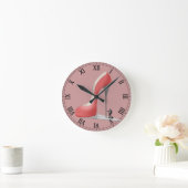 Horloge de bureau - Giant Red Stiletto (Maison)