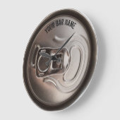 Horloge de canette de bière de propriétaire de Pub (Angle)