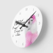 Horloge de caniche (Angle)