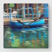 Horloge de canot bleu (Recto)