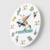 Horloge de caractère de marais de canard de (Angle)