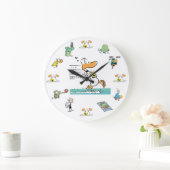 Horloge de caractère de marais de canard de (Maison)