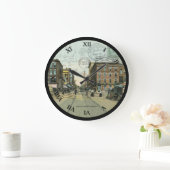 Horloge de carte postale de Springfield Ohio - (Maison)