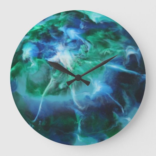 Horloge de conception d'art en résine originale (Recto)
