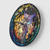 Horloge de conception de fées en verre tendu (Angle)