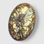 Horloge de conception de fées en verre tendu (Angle)