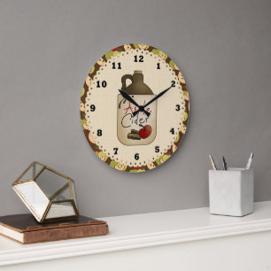 Horloge de cuisine Apple Cider Country