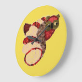 Horloge de cuisine de Owl (Angle)