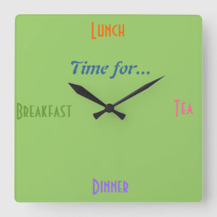 Horloge de cuisine~Un cadeau pour les gourmets Res