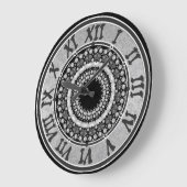 horloge de cuisine vintage (Angle)