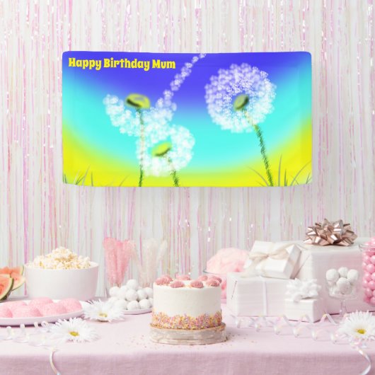 Horloge de Dandelion, Bannière d'anniversaire des  (Fête)