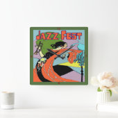 Horloge de Decco d'art de Fest de jazz (Maison)