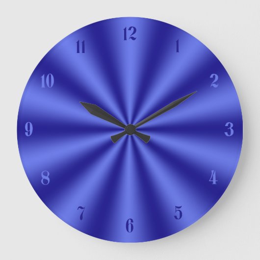 Horloge de démarrage bleue (Recto)