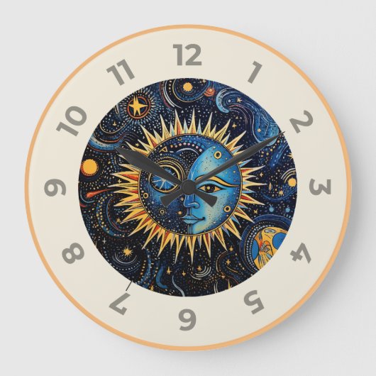 Horloge de démonstration du système solaire (Recto)