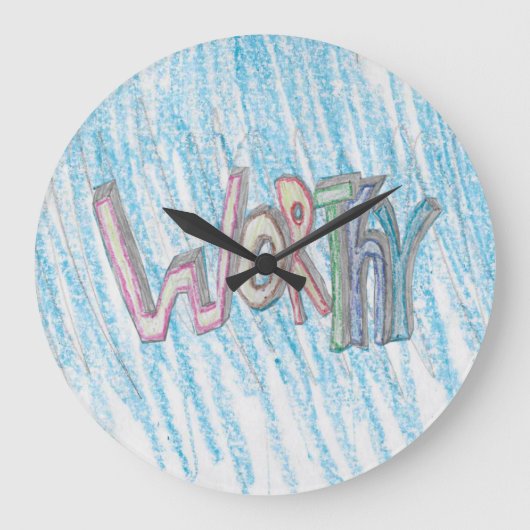 Horloge de design de graffiti (Recto)