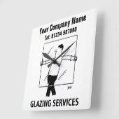 Horloge de dessin des services de laquage (Angle)